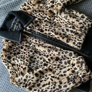 Guess cheetah jacket